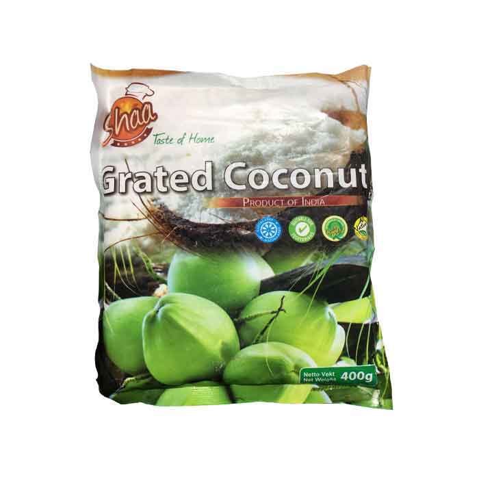 Frozen grated coconut 400g