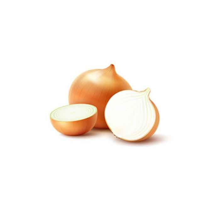 Yellow onion Cut in slices 1kg-Gul løk skivetogkuttet