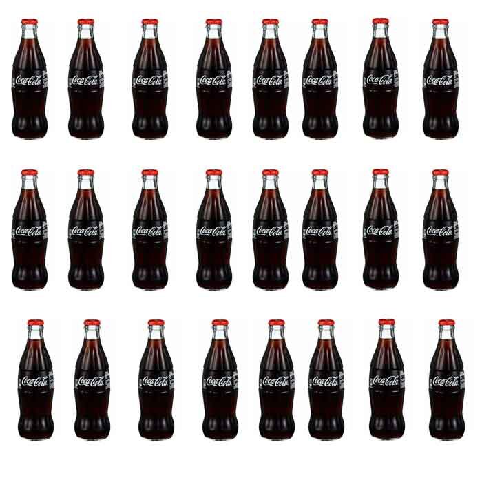 Coca Cola Uten sukker Glassflaske 330ml x 24
