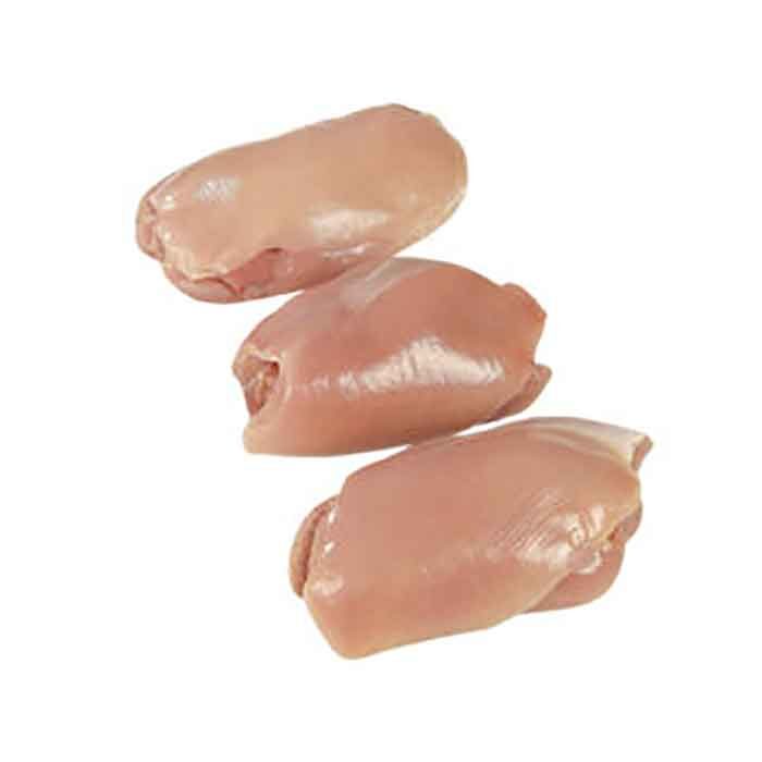 Kylling Lårkjøtt u-skinn u-bein kg - Chicken without bone without skin