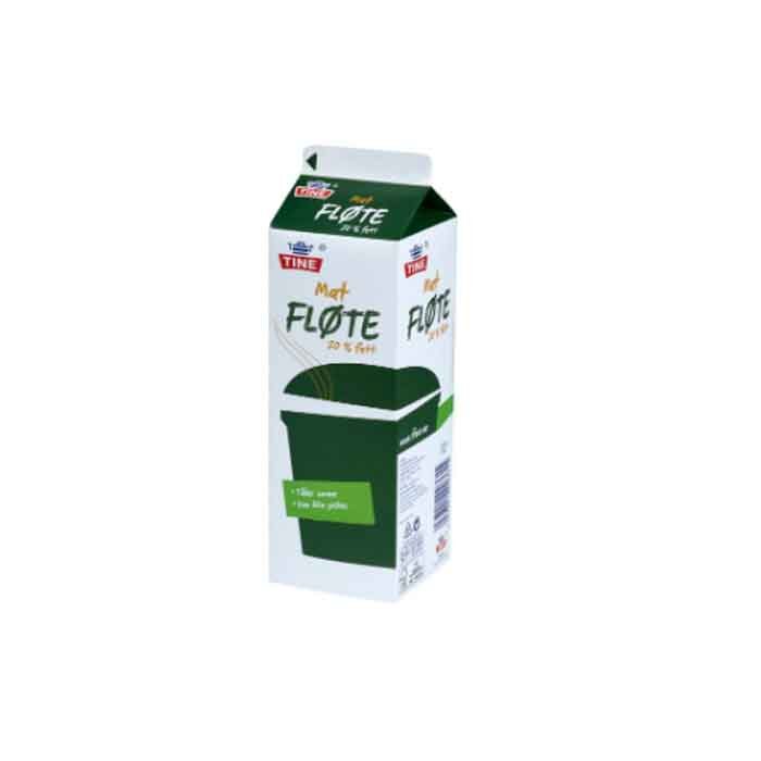 Mat fløte 1 L