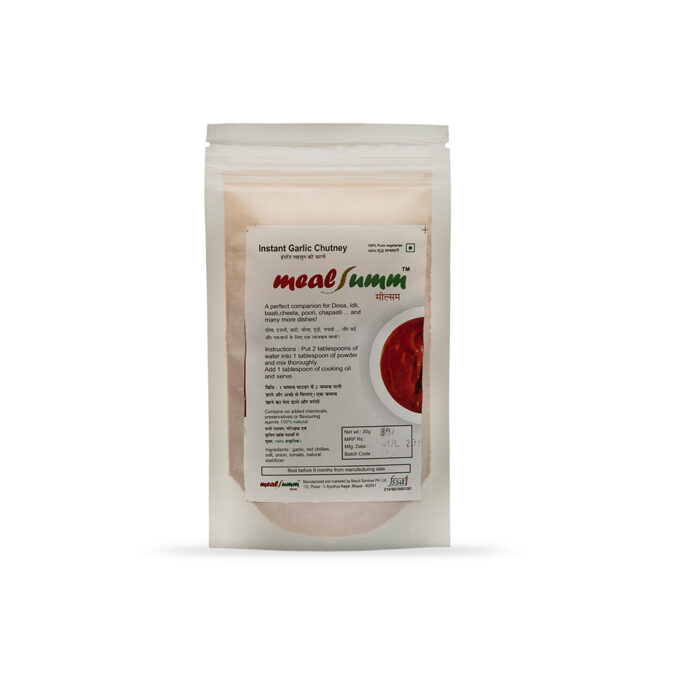 Mealssumm Instant Tomato Garlic Chutney 50gx10