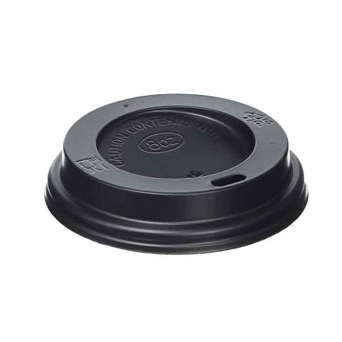 Plastic cover for paper cup for tea