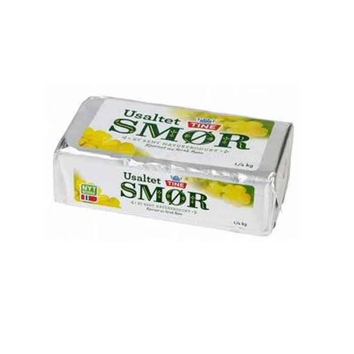 TINE Smør syrnet usalt 250g
