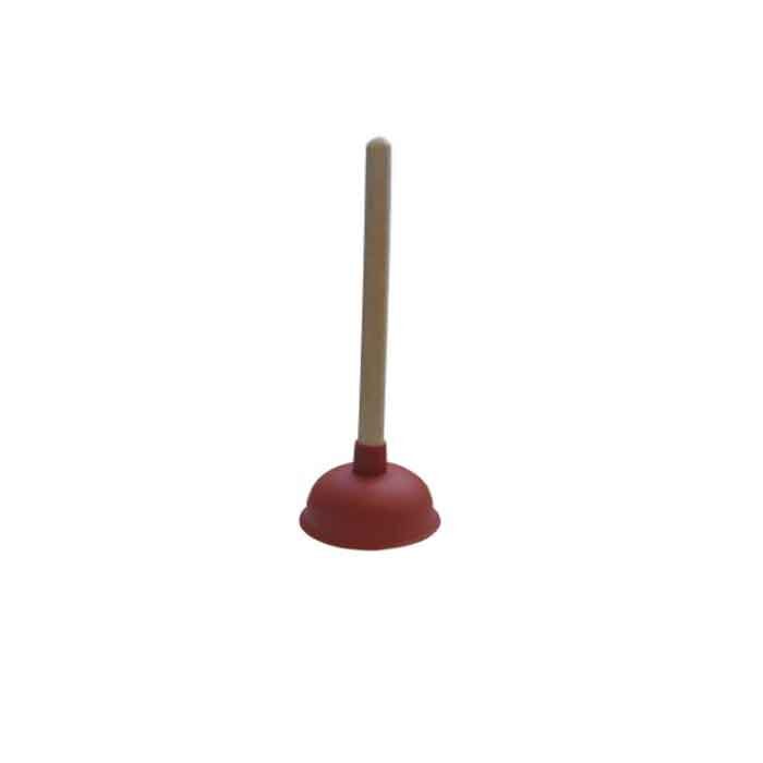Toilet block cleaner - Stem with rubber front