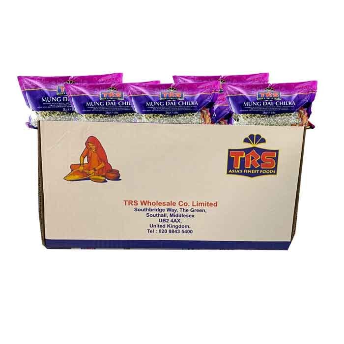 Trs Moong Dal Chilka 2kg x 6