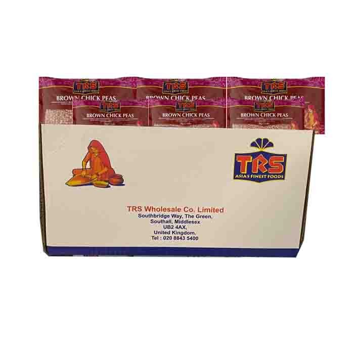 Trs Kala Chana (Brown Chick Peas) 2kg x 6